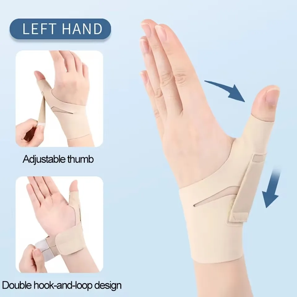 GOBYGO 1Pcs Adjustable Thumb Sleeve Tendon Protection Lightweight Breathable Non-slip Non-stuffy Wrist Protector Joint Sprain - Image 7