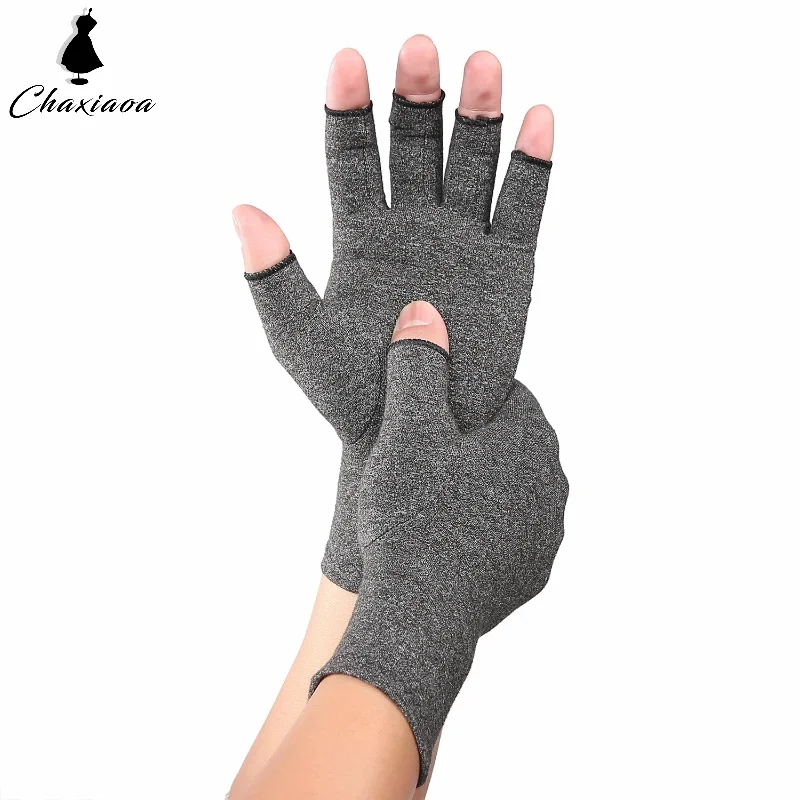 Joint Protection Outdoor Sports Gloves for Women and Men, Relieve Hand Discomfort with 1pair Fingerless Compression Gloves - Image 4