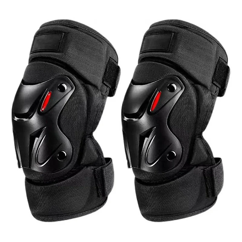 Motorcycle Men Protection Kneepad Guard Protective Anti-fall Off Road Breathable Protector Gear Windproof Racing Knee Pad Set - Image 4